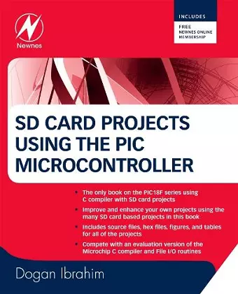 SD Card Projects Using the PIC Microcontroller cover