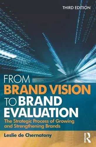 From Brand Vision to Brand Evaluation cover