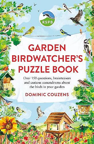 RSPB Garden Birdwatcher's Puzzle Book cover