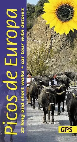 Picos de Europa Sunflower Walking Guide cover