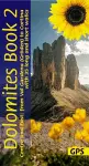 Dolomites Sunflower Walking Guide Vol 2 - Centre and East cover