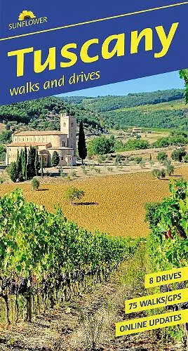 Tuscany Sunflower Walking Guide cover