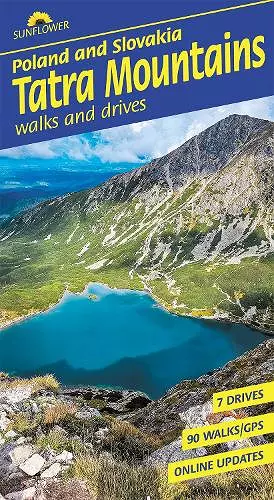 Tatra Mountains of Poland and Slovakia Sunflower Walking Guide cover