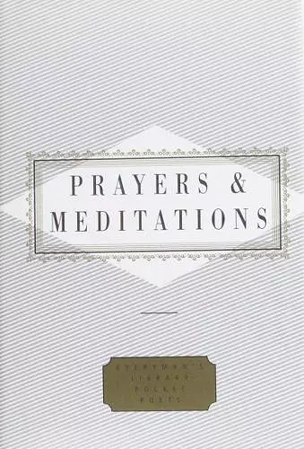 Prayers And Meditations cover