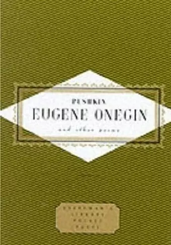 Pushkin Eugene Onegin And Other Poems cover