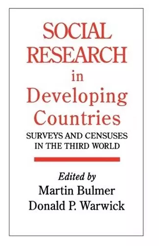 Social Research In Developing Countries cover