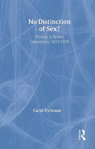 No Distinction Of Sex? cover