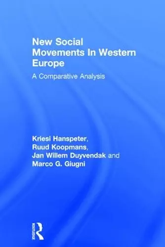 New Social Movements In Western Europe cover
