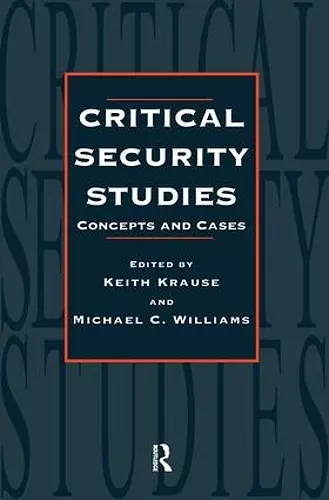 Critical Security Studies cover