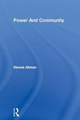 Power And Community cover