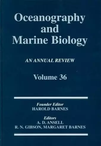 Oceanography and Marine Biology cover