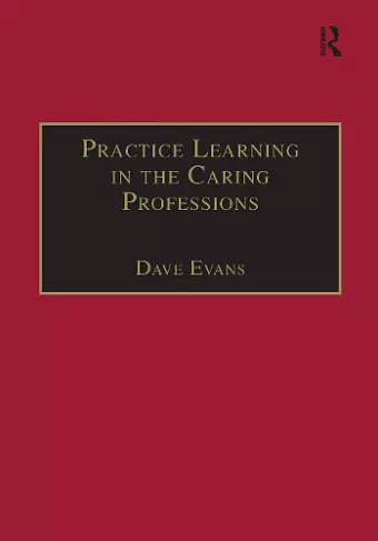 Practice Learning in the Caring Professions cover