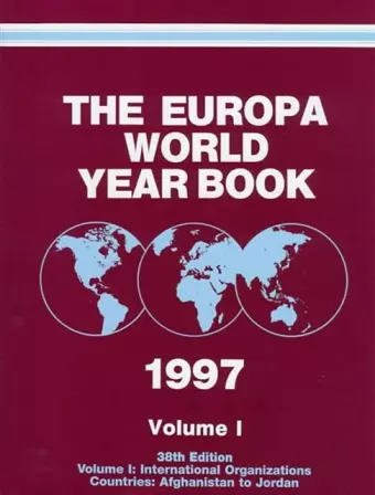 Europa World Year Book 1997 Set cover