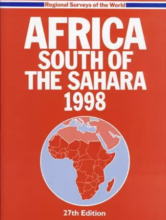 Africa South Of Sahara 1998 cover