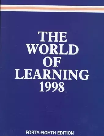 World Of Learning 1998 cover