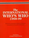 Intl Whos Who 1998-99 cover