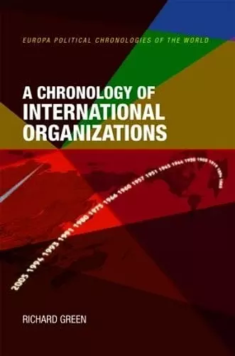 A Chronology of International Organizations cover