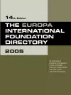The Europa International Foundation Directory 2005 cover