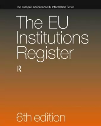 The EU Institutions Register cover