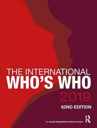 The International Who's Who 2019 cover