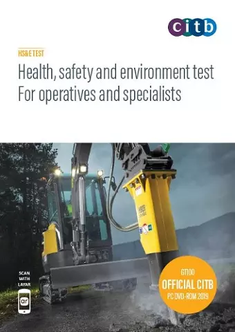 Health, safety and environment for operatives and specialists cover
