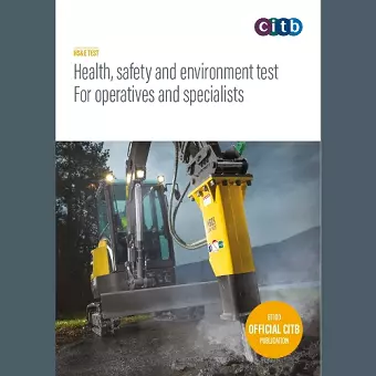 Health, safety and environment test for operatives and specialists cover