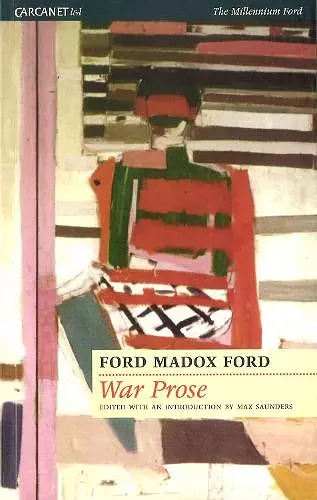 War Prose cover