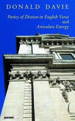Purity of Diction in English Verse and Articulate Energy cover