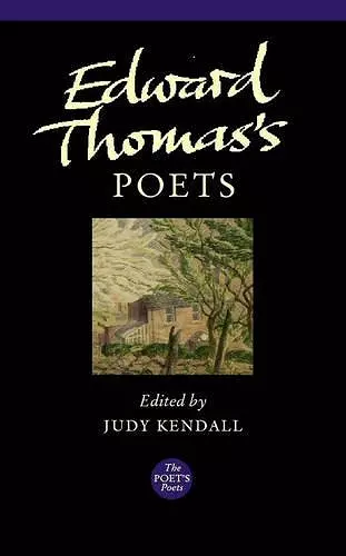 Edward Thomas's Poets cover