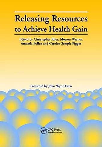 Releasing Resources to Achieve Health Gain cover