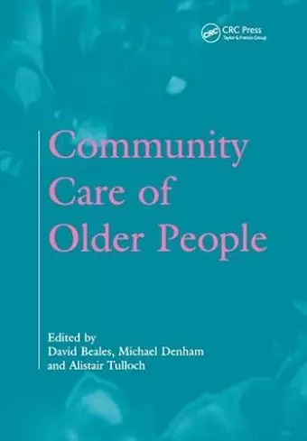 Community Care of Older People cover