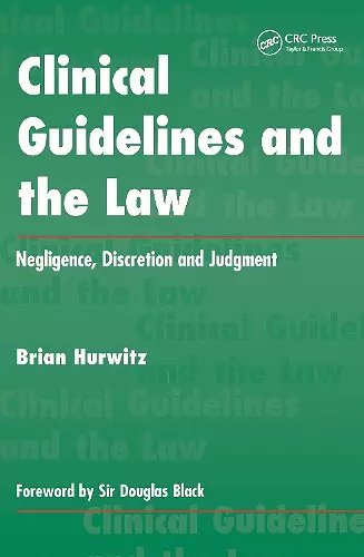 Clinical Guidelines and the Law cover