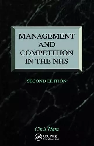 Management and Competition in the NHS cover