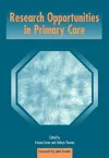 Research Opportunities in Primary Care cover