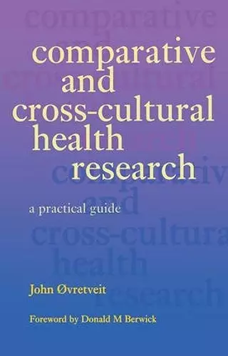 Comparative and Cross-Cultural Health Research cover