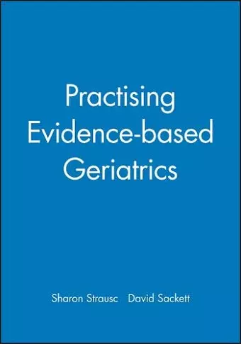 Practising Evidence-based Geriatrics cover