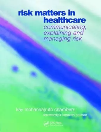 Risk Matters in Healthcare cover