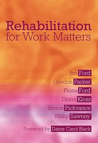 Rehabilitation for Work Matters cover