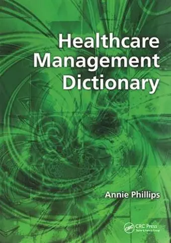 Healthcare Management Dictionary cover