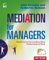 Mediation for Managers cover
