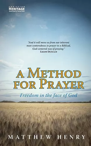 A Method for Prayer cover