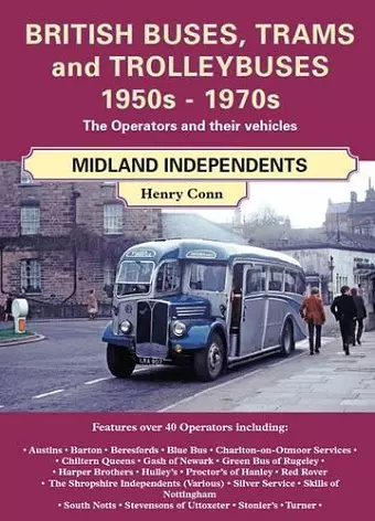 British Buses and Trolleybuses 1950s-1970s cover