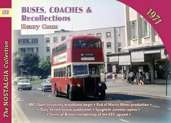 Buses, Coaches & Recollections 1971 cover