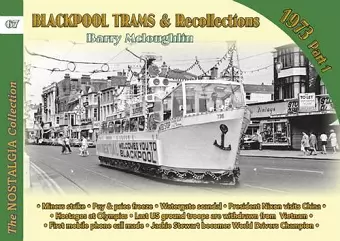 Blackpool Trams & Recollections 1972 cover