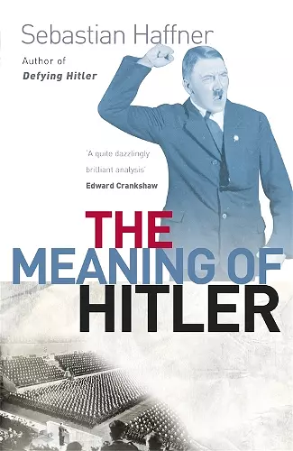 The Meaning Of Hitler cover
