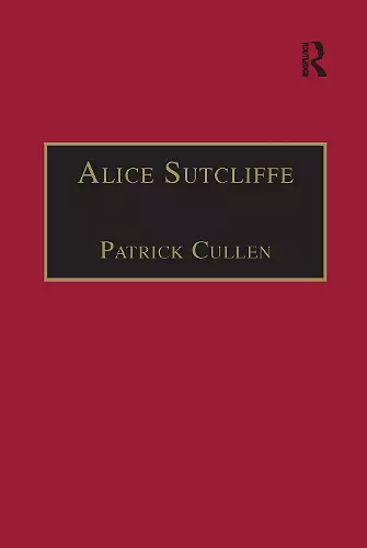 Alice Sutcliffe cover