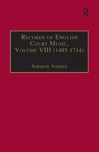 Records of English Court Music cover