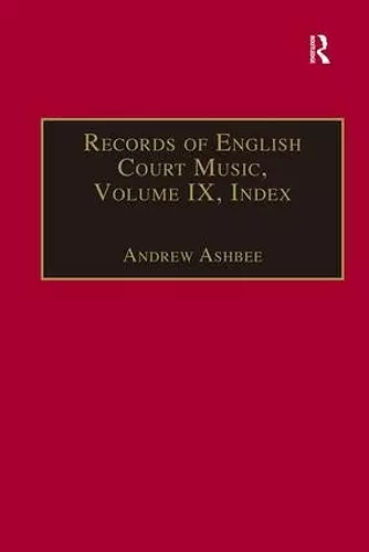 Records of English Court Music cover