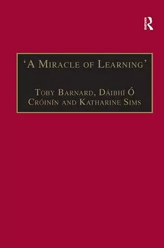 ‘A Miracle of Learning’ cover