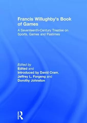 Francis Willughby's Book of Games cover